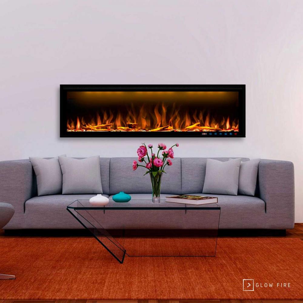 Electric wall fireplace Smart Wall 60